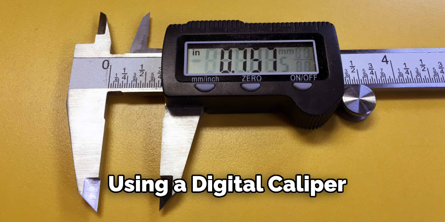 Using a Digital Caliper 