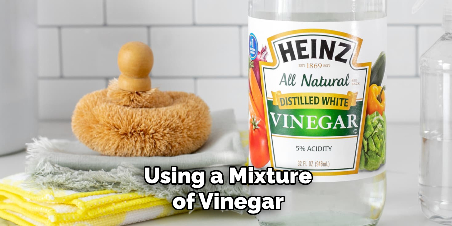 Using a Mixture of Vinegar 