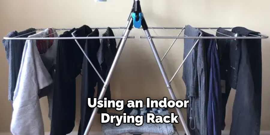 Using an Indoor Drying Rack