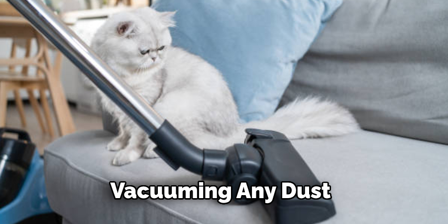 Vacuuming Any Dust 