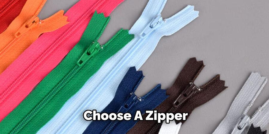 Choose a Zipper