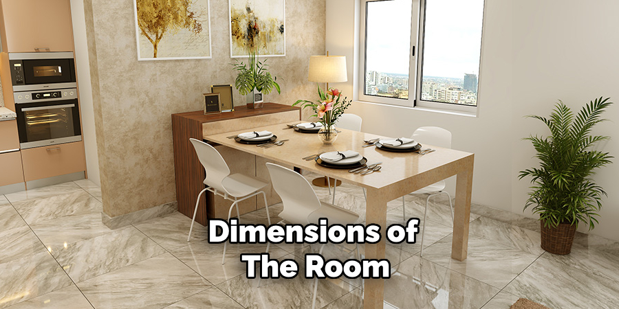 Dimensions of the Room