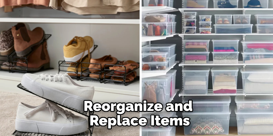 Reorganize and Replace Items