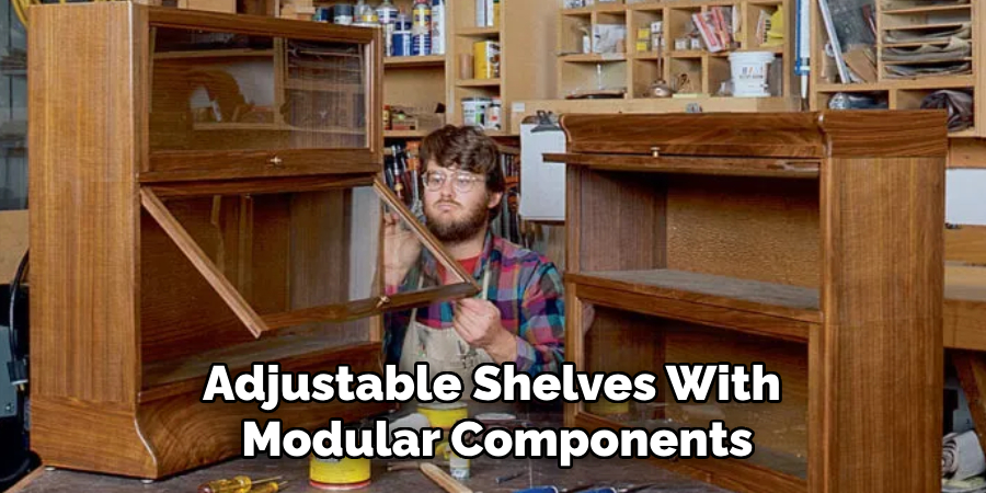 Adjustable Shelves With Modular Components