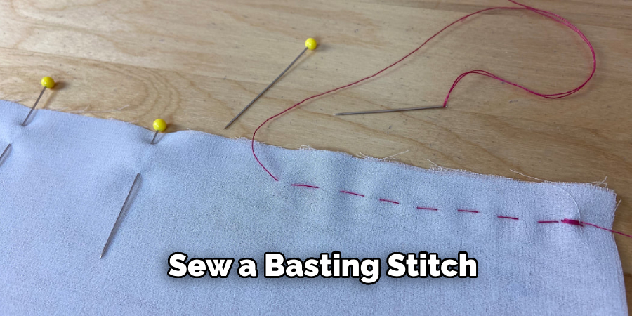 Sew a Basting Stitch