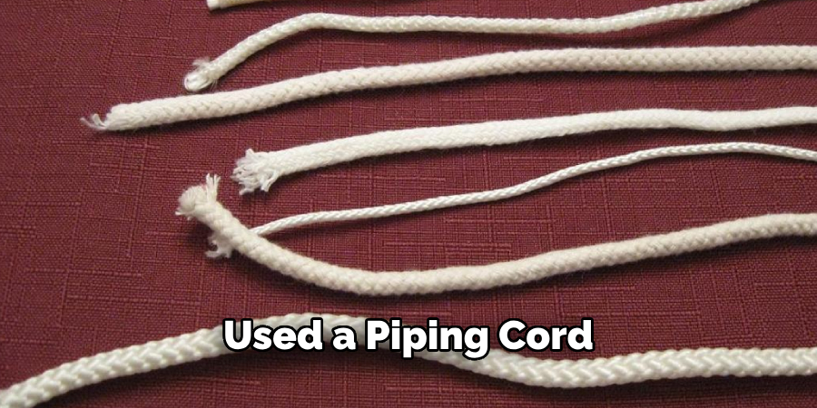 Used a Piping Cord