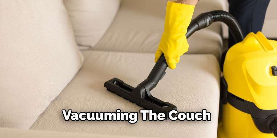 Vacuuming the Couch 