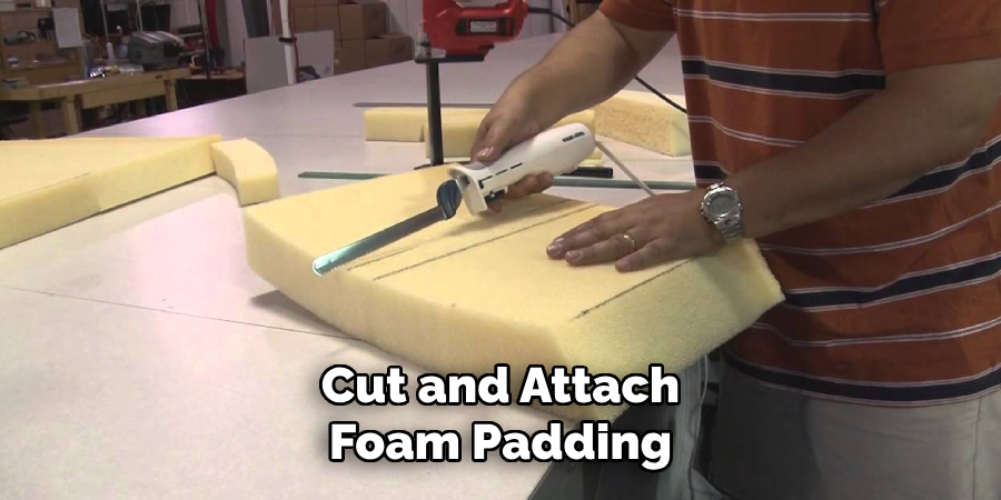 Cut and Attach Foam Padding