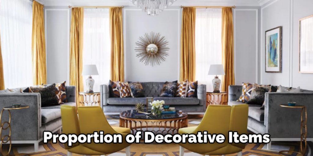 Proportion of Decorative Items