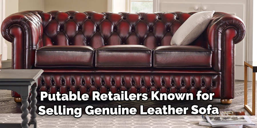 Putable Retailers Known for 
Selling Genuine Leather Sofa