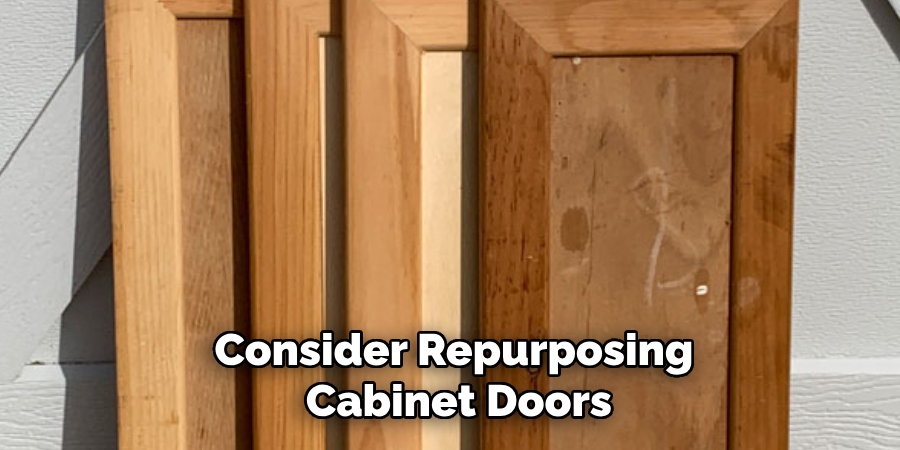 Consider Repurposing Cabinet Doors
