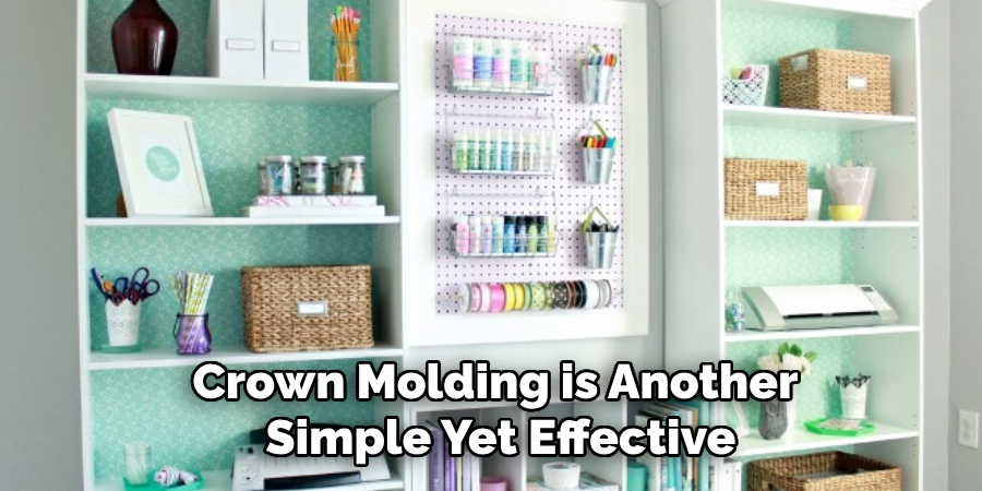 Crown Molding is Another Simple Yet Effective