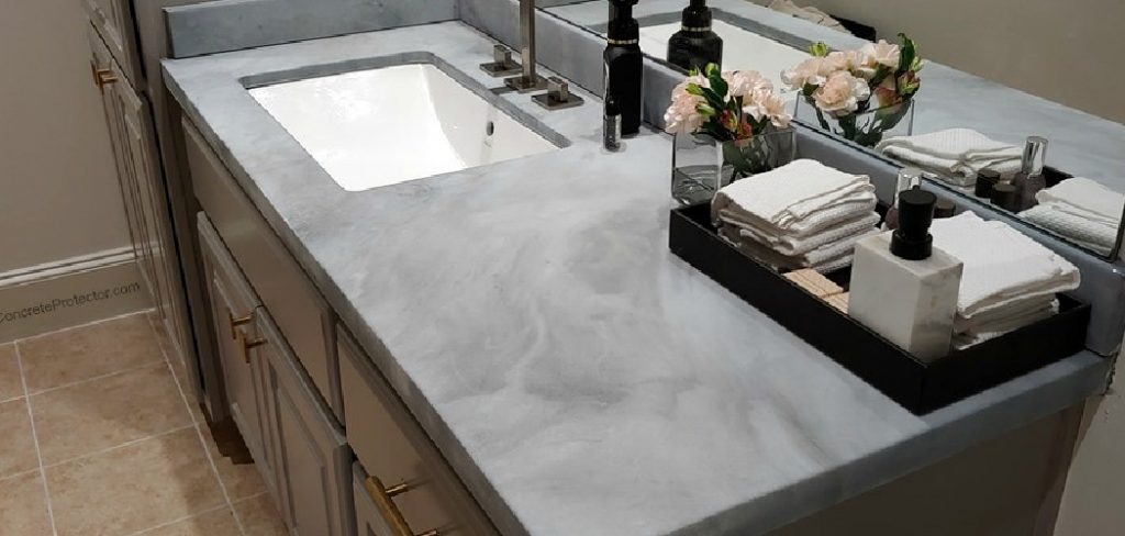 How to Paint a Bathroom Countertop