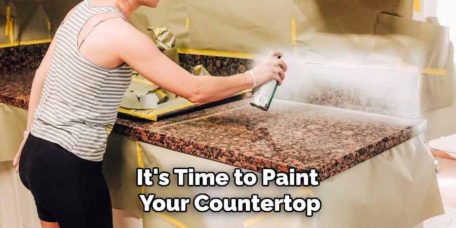 It's Time to Paint Your Countertop