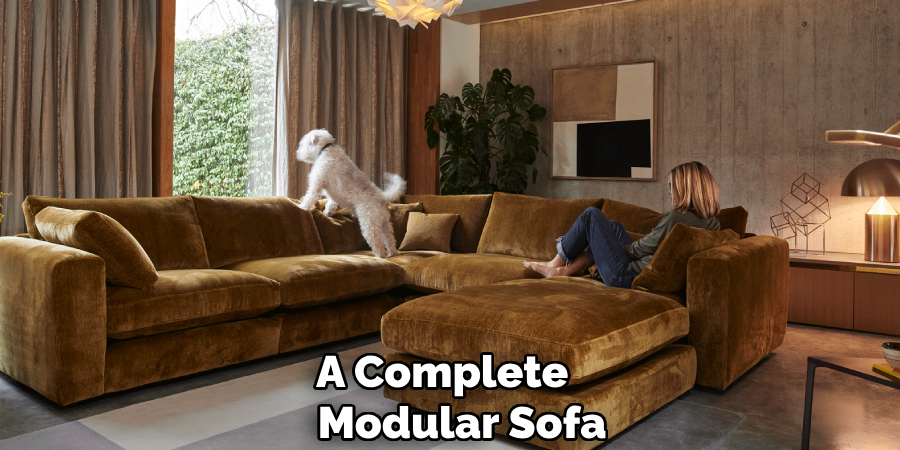 A Complete
Modular Sofa