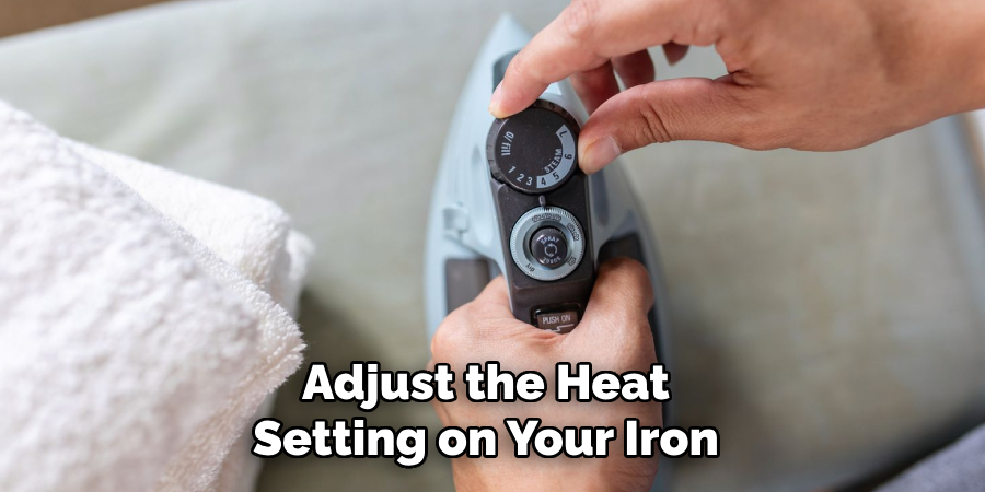 Adjust the Heat Setting on Your Iron