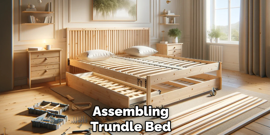 Assembling 
Trundle Bed 
