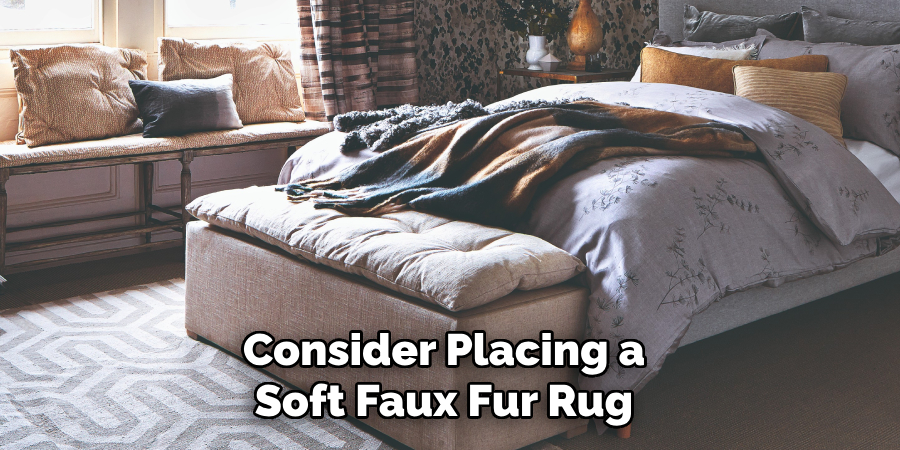 Consider Placing a Soft Faux Fur Rug