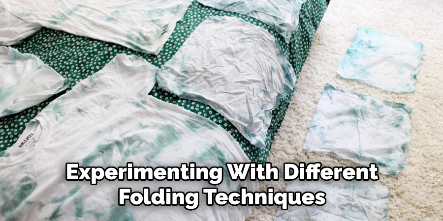 Experimenting With Different Folding Techniques