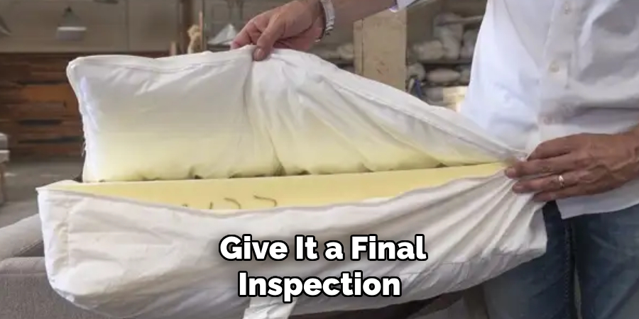 Give It a Final Inspection