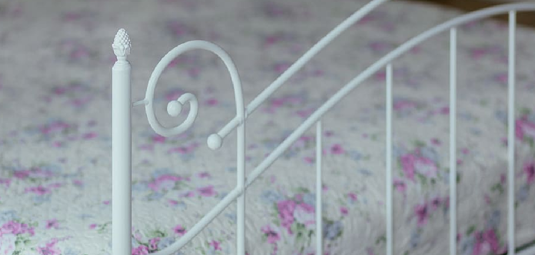How to Paint a Brass Bed Frame
