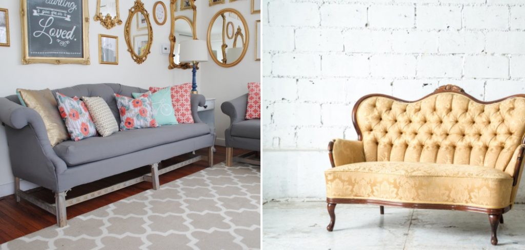 How to Reupholster a Tufted Couch