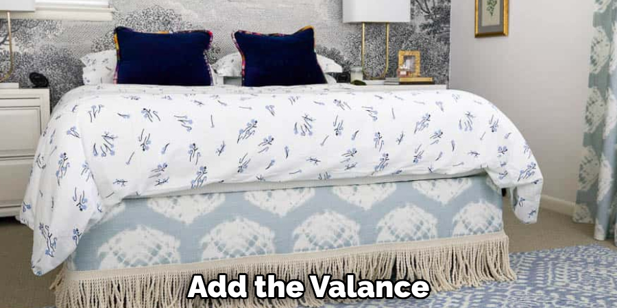 Add the Valance