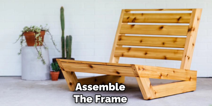 Assemble 
The Frame