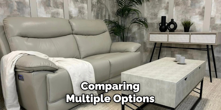 Comparing Multiple Options