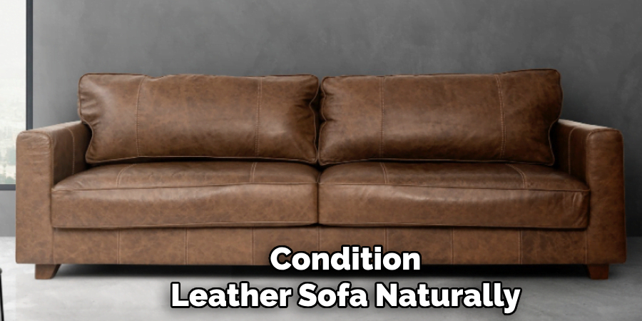 Condition
Leather Sofa Naturally