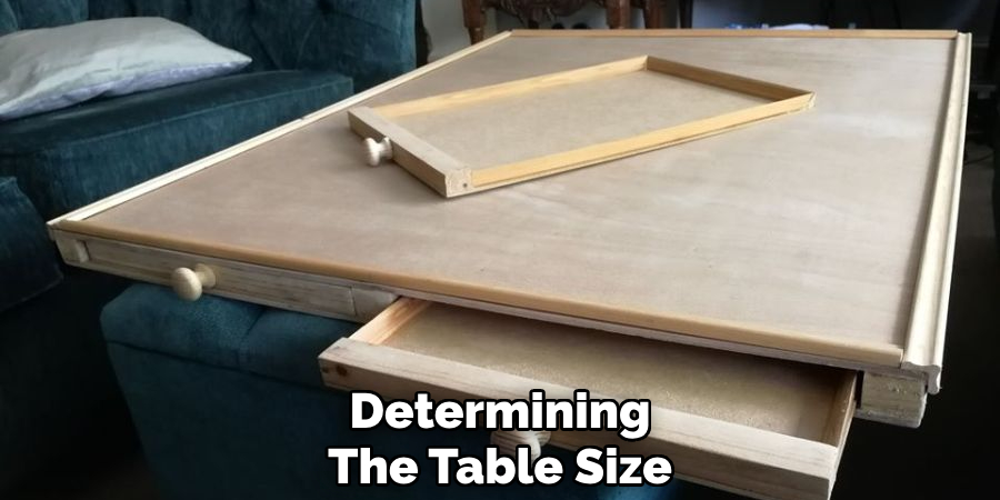 Determining 
The Table Size