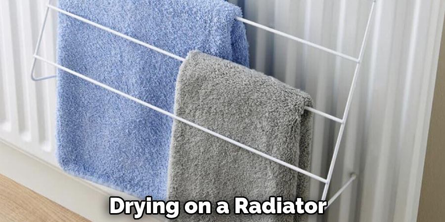 Drying on a Radiator