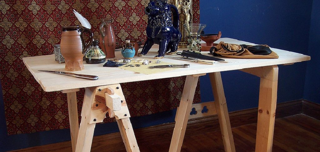 How to Build a Trestle Table Base