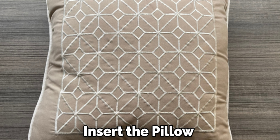 Insert the Pillow