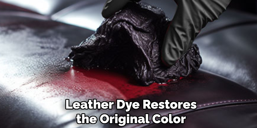  Leather Dye Restores
 the Original Color