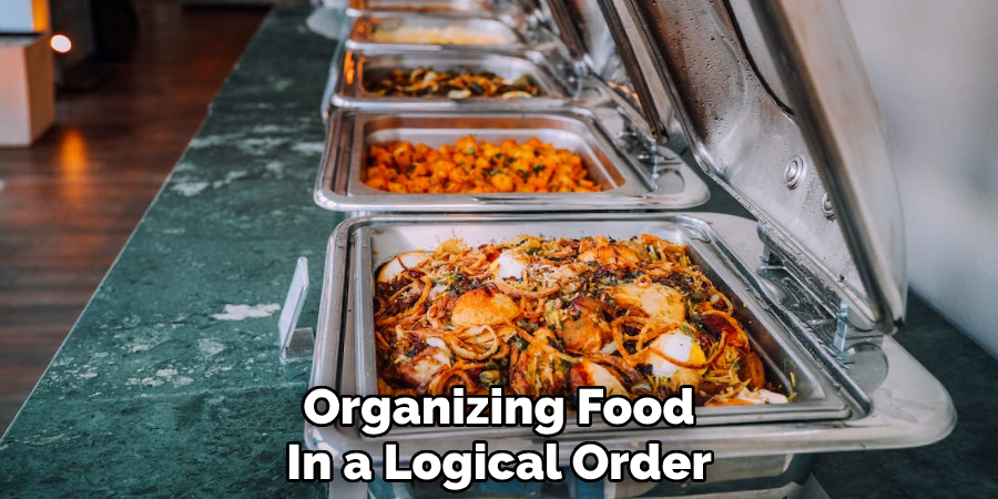 Organizing Food 
In a Logical Order