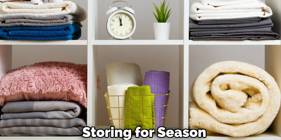 Storing for Season 