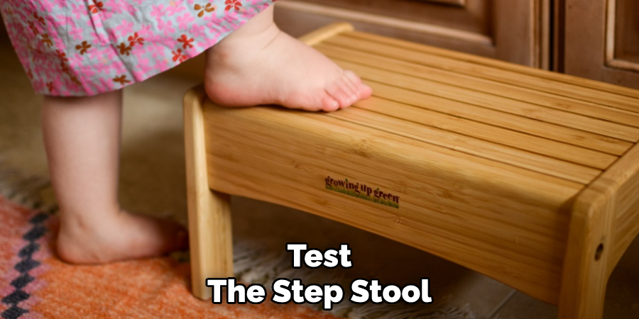 Test 
The Step Stool   