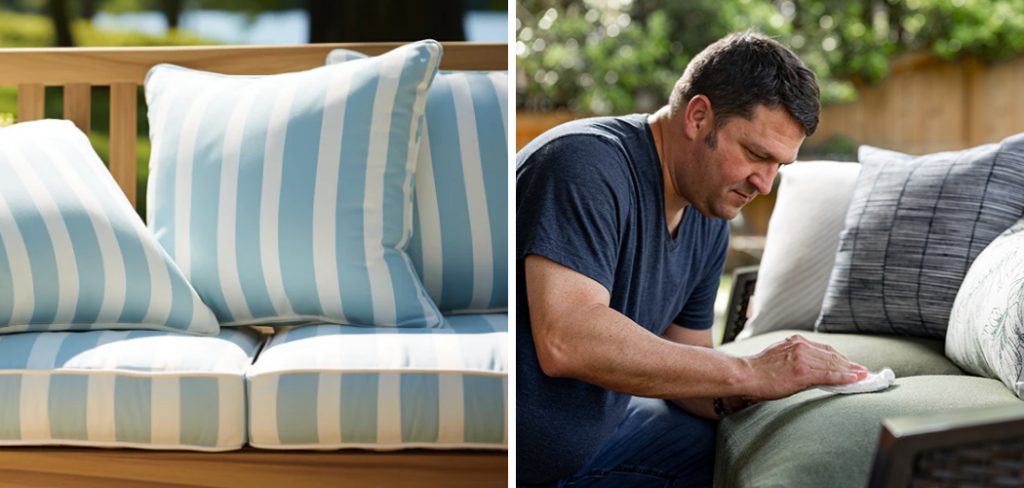 How to Clean Sunbrella Patio Cushions