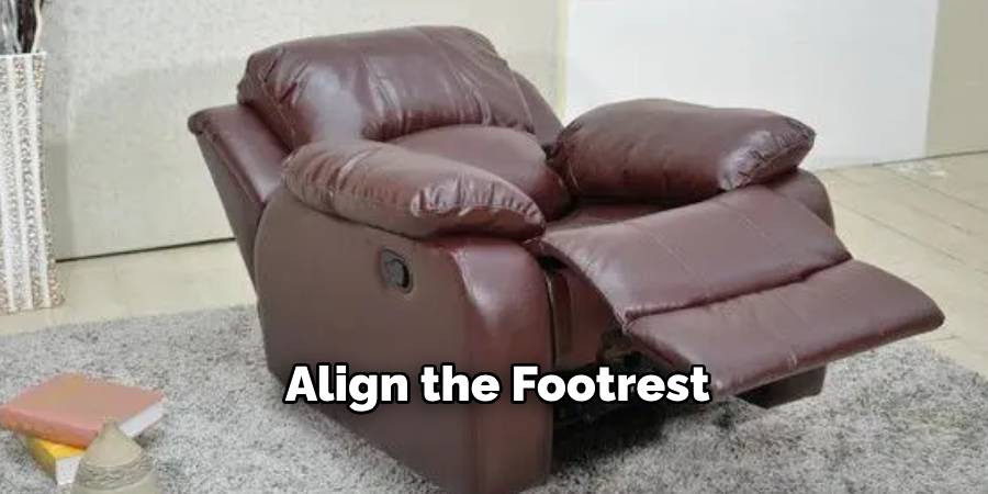Align the Footrest