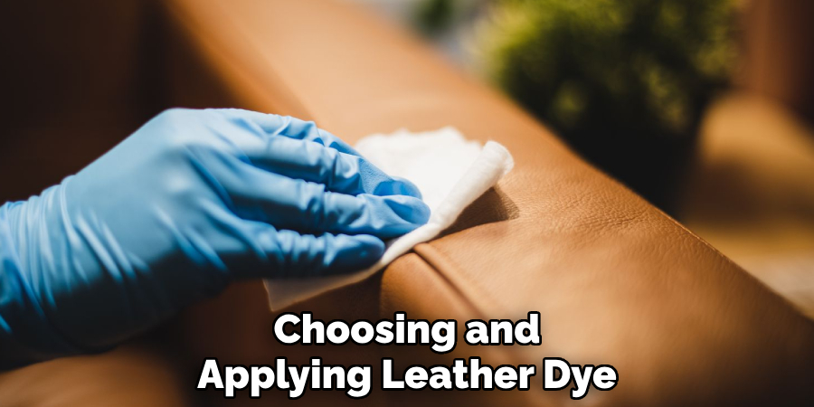 Choosing and 
Applying Leather Dye 