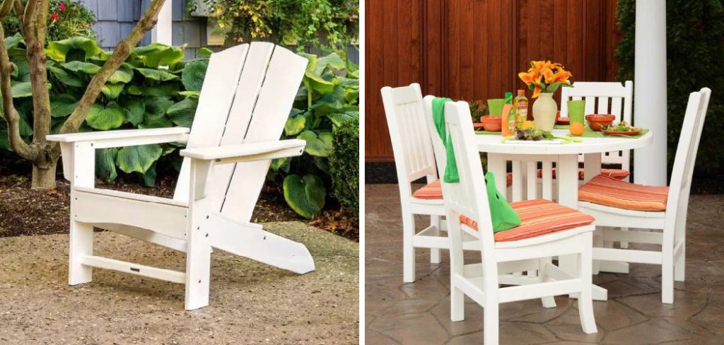 How to Clean White Polywood Furniture