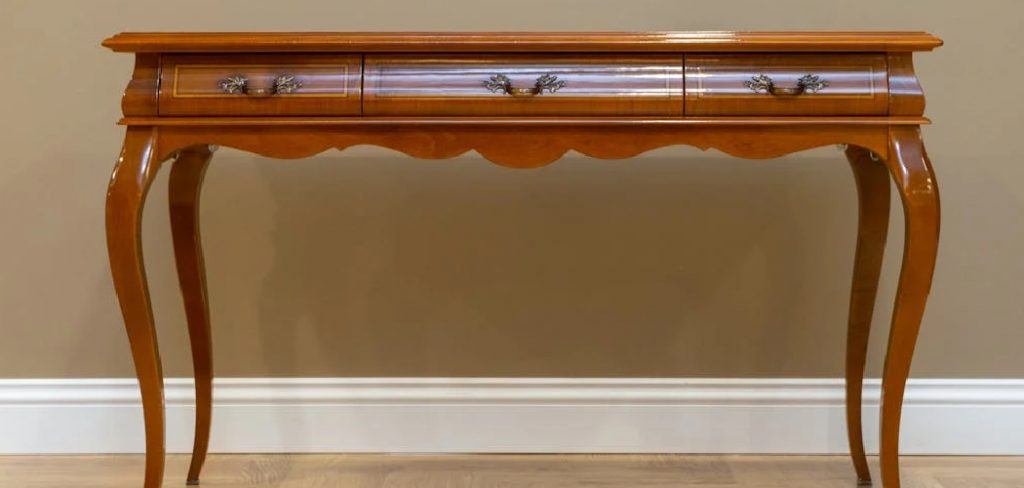 How to Make Console Table