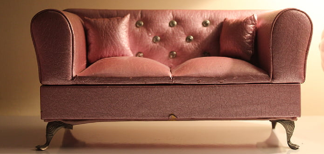 How to Make a Loveseat