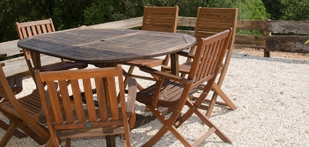 How to Make a Patio Table