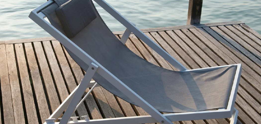 How to Make a Sling Chair
