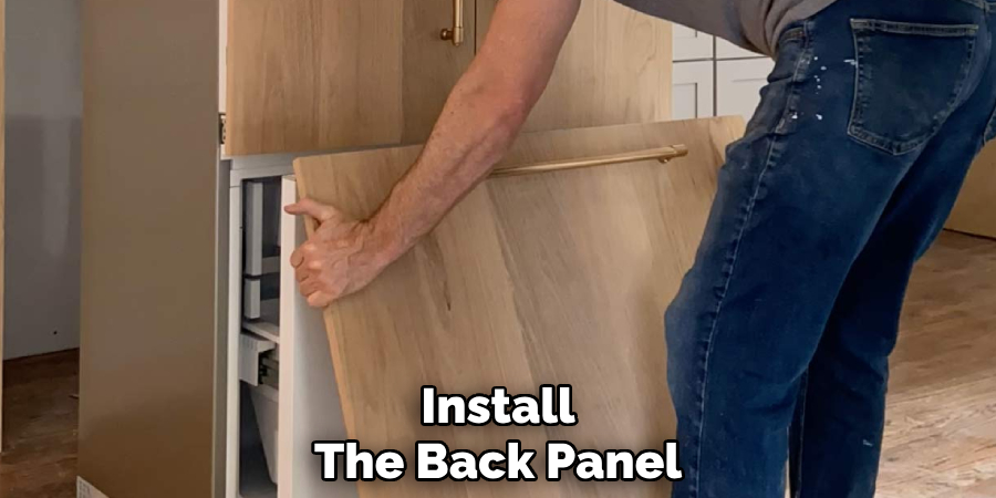 Install 
The Back Panel