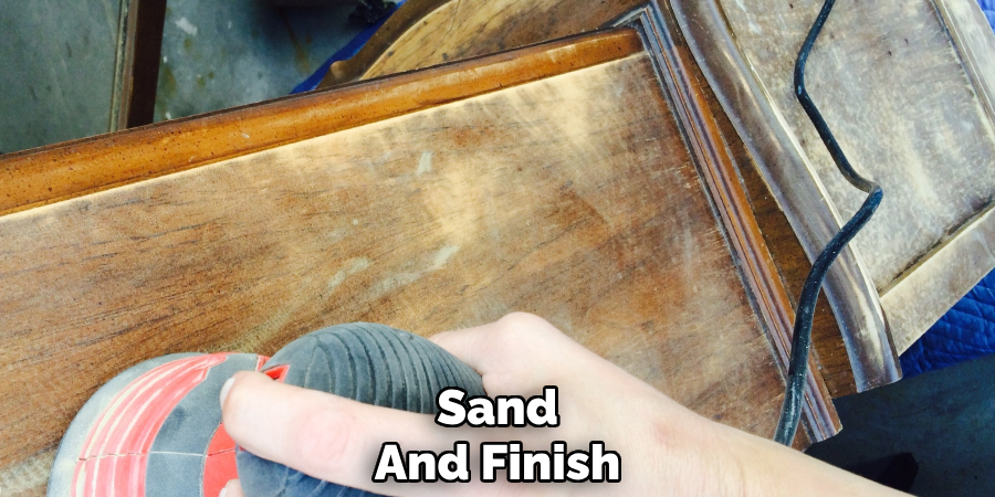 Sand
And Finish