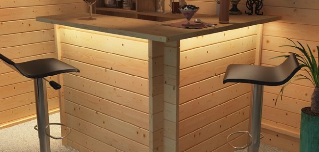 How to Make a Bar Table