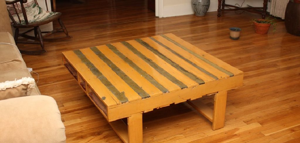 How to Make a Coffee Table